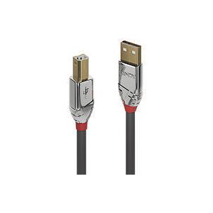 Lindy - usb 2.0 a to b Cable 5m Grey