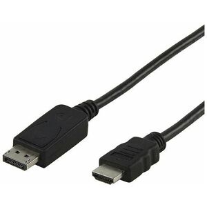 Loops - 1.8M DisplayPort Male to hdmi Plug Cable Display Port Monitor Adapter Lead