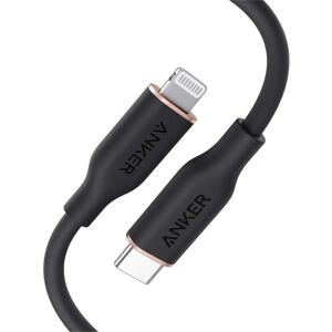 Anker - 641 usb-c to Lightning Cable (Flow, Silicone) 6ft / Coral Pink