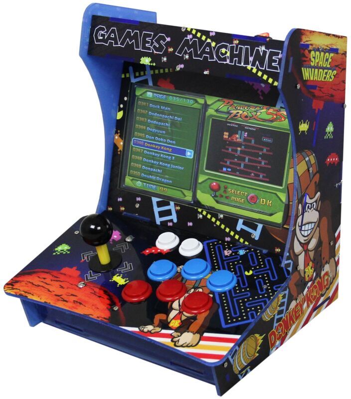 Monster Shop - Arcade Machine Table Mini Multigames Bartop Retro Assembled