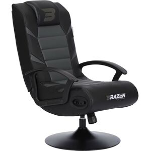 BRAZEN GAMING CHAIRS BraZen Pride 2.1 Bluetooth Surround Sound Gaming Chair - Grey