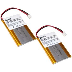 Vhbw - 2x Battery compatible with Sony Playstation3 PS3 DualShock 3 WiFi Controller Gamepad Controller (950 mAh, 3.7 v, Li-Ion)