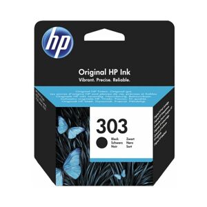 Hp 303 Black Standard Capacity Ink Cartridge 4ml for hp envy Pho - Black - Hewlett Packard