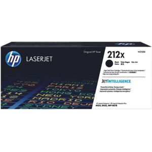 Hewlett Packard HP 212X Black Toner cartridge High Yield 13K Pages W2120X