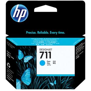 Hewlett Packard - hp hp 711 Cyan Standard Capacity Ink Cartridge 29ml - CZ130A