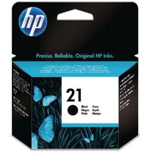 Hewlett Packard - hp hp 21 Black Standard Capacity Ink Cartridge 5ml - C9351A - Black