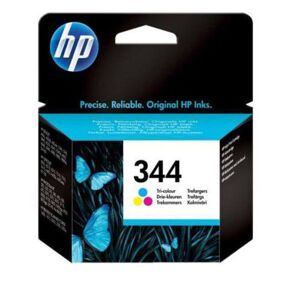 Hewlett Packard HP HP 344 Tricolour Standard Capacity Ink Cartridge 14ml - C9363E - Colours