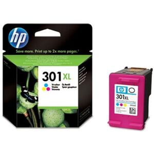 Hewlett Packard - hp hp 301XL Colour Standard Capacity Ink Cartridge 8ml - CH564EE - Colours