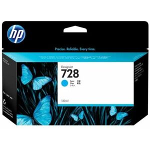 Hewlett Packard - hp 728 Cyan Standard Capacity Ink Cartridge 130ml - F9J67A - Cyan