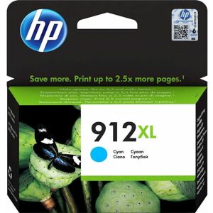 Hewlett Packard - hp hp 912XL Cyan High Yield Ink Cartridge 10ml for hp OfficeJet Pro 8010/8020 se - Cyan