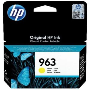 Hewlett Packard - hp 963 Yellow Standard Capacity Ink Cartridge 11ml for hp Office - Yellow