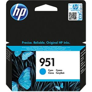 Hewlett Packard - hp 951 Cyan Standard Capacity Ink Cartridge 700 pages for OfficeJet Pro 251/276/