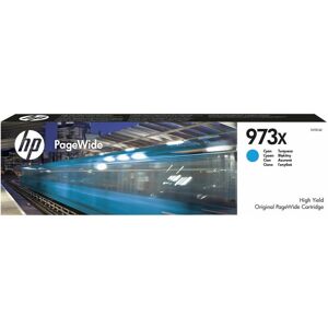 Hewlett Packard - hp 973X Cyan High Yield Ink Cartridge 86ml for hp PageWide Pro 4 - Cyan