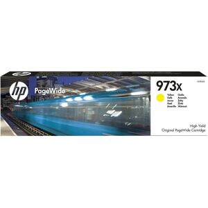 Hewlett Packard - hp 973X Yellow High Yield Ink Cartridge 86ml for hp PageWide Pro - Yellow