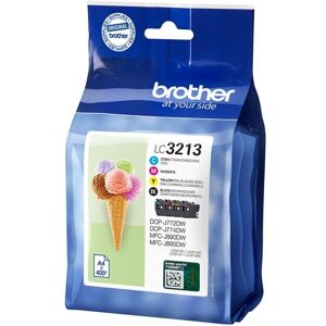Liderpapel - Brother Brother Black Cyan Magenta Yellow Ink Cartridge 15ml 3x10ml Multipack -