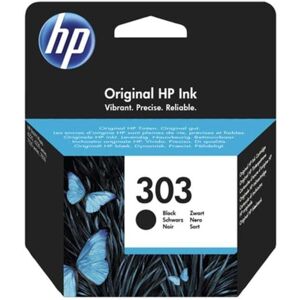 Liderpapel - hp hp 303 Black Standard Capacity Ink Cartridge 4ml for hp envy Photo 6230/7130/
