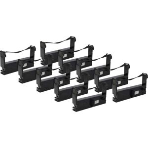 Vhbw - 10x Ribbon Cartridge compatible with Epson M-V110, U110, U311, U310 Dot Matrix, Receipt Printer - Black Ink Ribbon Vhbw - 10x Ribbon Cartridge compatible with Epson M-V110, U110, U311, U310 Dot Matrix, Receipt Printer - Black Ink Ribbon