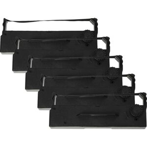 Vhbw - 5x Ribbon Cartridge Replacement for Epson 653N, ERC-27, C43S015366 for Dot Matrix, Receipt Printer - Black Ink Ribbon Vhbw - 5x Ribbon Cartridge Replacement for Epson 653N, ERC-27, C43S015366 for Dot Matrix, Receipt Printer - Black Ink Ribbon