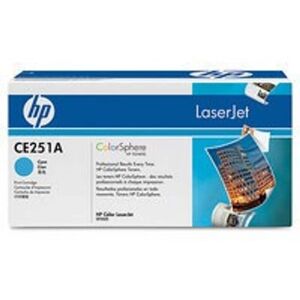 Hewlett Packard Hp 504A Cyan Standard Capacity Toner 7K pages for Color LaserJet CM3530/CP3525 -