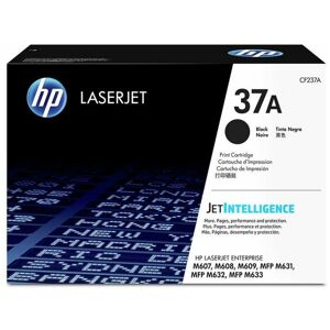 Hp 37A Black Standard Capacity Toner 11K pages for hp LaserJet e - Black - Hewlett Packard