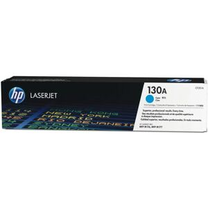 Hewlett Packard - hp 130A Cyan Standard Capacity Toner 1K pages for Color LaserJet Pro M176/M177 - - Cyan