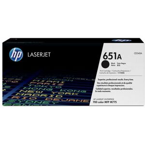 Hewlett Packard - hp hp 651A Black Standard Capacity Toner 13.5K pages for hp LaserJet Enterprise - Black