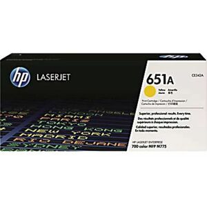 Hewlett Packard Hp hp 651A Yellow Standard Capacity Toner 16K pages for hp LaserJet Enterprise m - Yellow