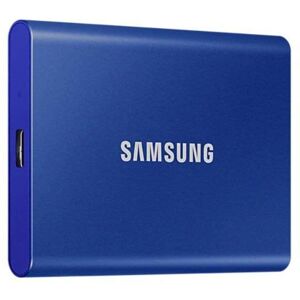 2TB T7 USB3.2C Portable Blue Ext ssd - Blue - Samsung