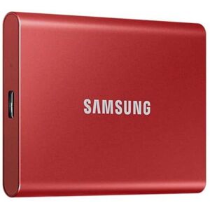 Samsung 500GB T7 USB3.2C Portable Red Ext SSD