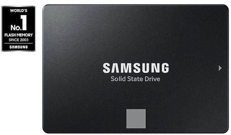 Samsung 1TB 870 EVO SATA 6Gbps VNAND 2.5 Inch Internal Solid State Drive 560MBs