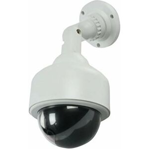 Alwaysh - 1 x Fake Dummy Security cctv Camera Waterproof ir led Flashing Light Flashing Indoor Outdoor Surveillance