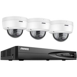Annke - 3Camera 3K ir Network Camera 8 Channel nvr ip Security Camera System Color Night Vision Built-in Microphone H.265+ IP67 Weatherproof cctv Kit Annke - 3Camera 3K ir Network Camera 8 Channel nvr ip Security Camera System Color Night Vision Built-in Microphone H.265+ IP67 Weatherproof cctv Kit