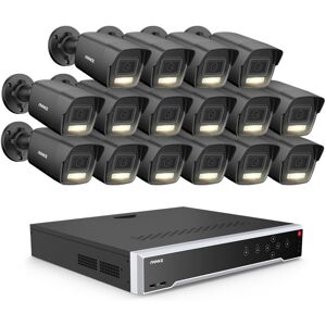 ANNKE 3K Outdoor Surveillance Camera, 32CH nvr and 16X 5MP PoE ip Camera, H.265+ Color Night Vision, Person/Vehicle Detection, Video Surveillance Kit, 8TB ANNKE 3K Outdoor Surveillance Camera, 32CH nvr and 16X 5MP PoE ip Camera, H.265+ Color Night Vision, Person/Vehicle Detection, Video Surveillance Kit, 8TB