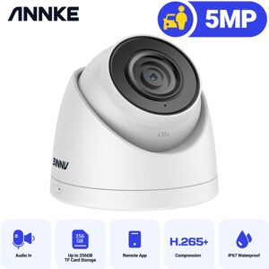 ANNKE 3K IR Network Camera Built-in mic Double Light Security Cameras H.265+ 5MP Support PoE IP Camera Indoor Outdoor 1PC ANNKE 3K IR Network Camera Built-in mic Double Light Security Cameras H.265+ 5MP Support PoE IP Camera Indoor Outdoor 1PC