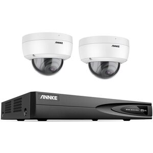 ANNKE 8 Channel NVR IP Security Camera System 3K IR Network Camera Audio Record H.265+ IP67 Weatherproof CCTV Kit 2×Camera ANNKE 8 Channel NVR IP Security Camera System 3K IR Network Camera Audio Record H.265+ IP67 Weatherproof CCTV Kit 2×Camera