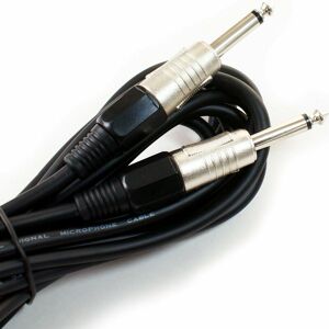 Loops - 10M pro 6.35MM 1/4' Mono Jack Plug to Plug Cable Guitar Amp Mixer Patch Lead