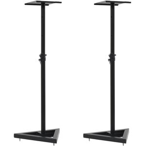 Symplestuff - Adjustable Height Speaker Stand by Symple Stuff - Black