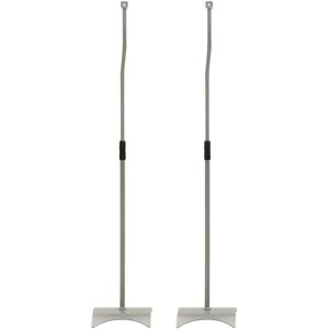 Berkfield Home - Universal Speaker Stand Silver 2 pcs