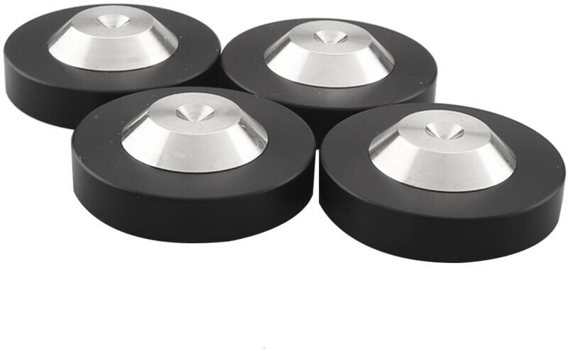 TLILY Hifi Audio 4Pcs Speaker amp cd Spike Base Pad Isolation Feet Improve Sound 39X13mm