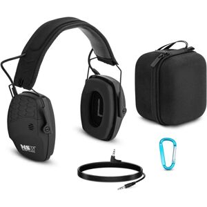 MSW Bluetooth Noise Cancelling Headphones - Dynamic External Noise Control - Black Hearing protection Noise protection headphones