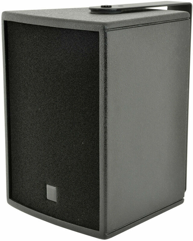 Loops - 8' Wooden Cabinet Black Speaker Premium Hi Fi Wall Mounted Background Sound