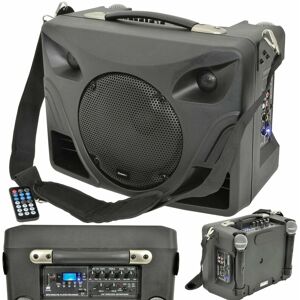 Loops - 50W Portable Outdoor pa Speaker System Mobile Wireless Microphone Active Music