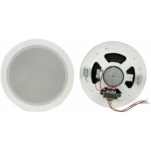 LOOPS 5.25' round ceiling wall speaker 100V 8 ohm line 2 way premium pa surround