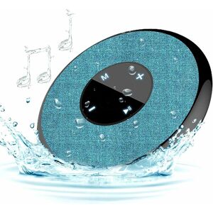 TINOR Portable Shower Bluetooth Speaker, IPX6 Waterproof Wireless Shower Speaker Waterproof Bluetooth Shower Radios TWS Stereo for Pool, Bathroom, Swimming