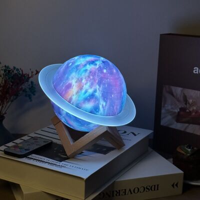 SIOKS Crea New Enhanced 3d Hifi Stereo Sound, Wireless Charging, Subwoofer, Led, Planet, Bedside Night Light, Creative Ambient Speaker For Home Office SIOKS Crea New Enhanced 3d Hifi Stereo Sound, Wireless Charging, Subwoofer, Led, Planet, Bedside Night Light, Creative Ambient Speaker For Home Office