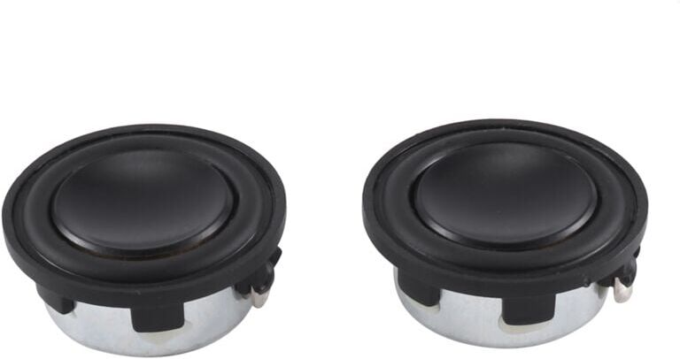 TLILY 2Pcs 1 Inch Mini Speaker 4 Ohm 3W 28MM Full Range Sound Side Bluetooth LoudSpeakers