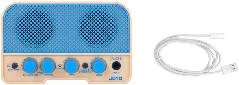 TLILY Zhuole -02 Electric Guitar Speaker Bass Bluetooth Wireless Transmission Mini Blue