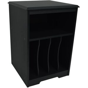 WATSONS Audio - Turntable / lp Record / Vinyl Storage Side End / Bedside Table - Black - Black