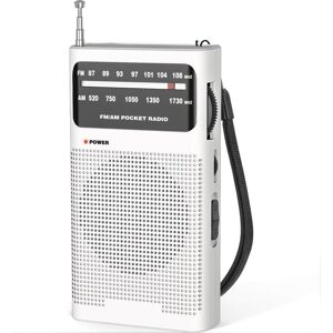 CYSLMUK Portable Radio, am(mw)/fm Battery Operated Radio, Transistor Pocket Radio with Excellent Reception, Excellent Sound Quality, Mini Portable Radio(AA) CYSLMUK Portable Radio, am(mw)/fm Battery Operated Radio, Transistor Pocket Radio with Excellent Reception, Excellent Sound Quality, Mini Portable Radio(AA)