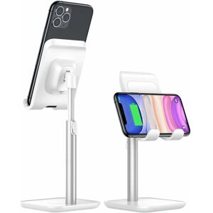 Langray - Phone [Angle&Height Adjustable] Cell Phone Wireless Charging Stand, 10/7.5W for iPhone 11/Pro/Max/X/XR/XS Max, Galaxy Samsung S10/S9/S8